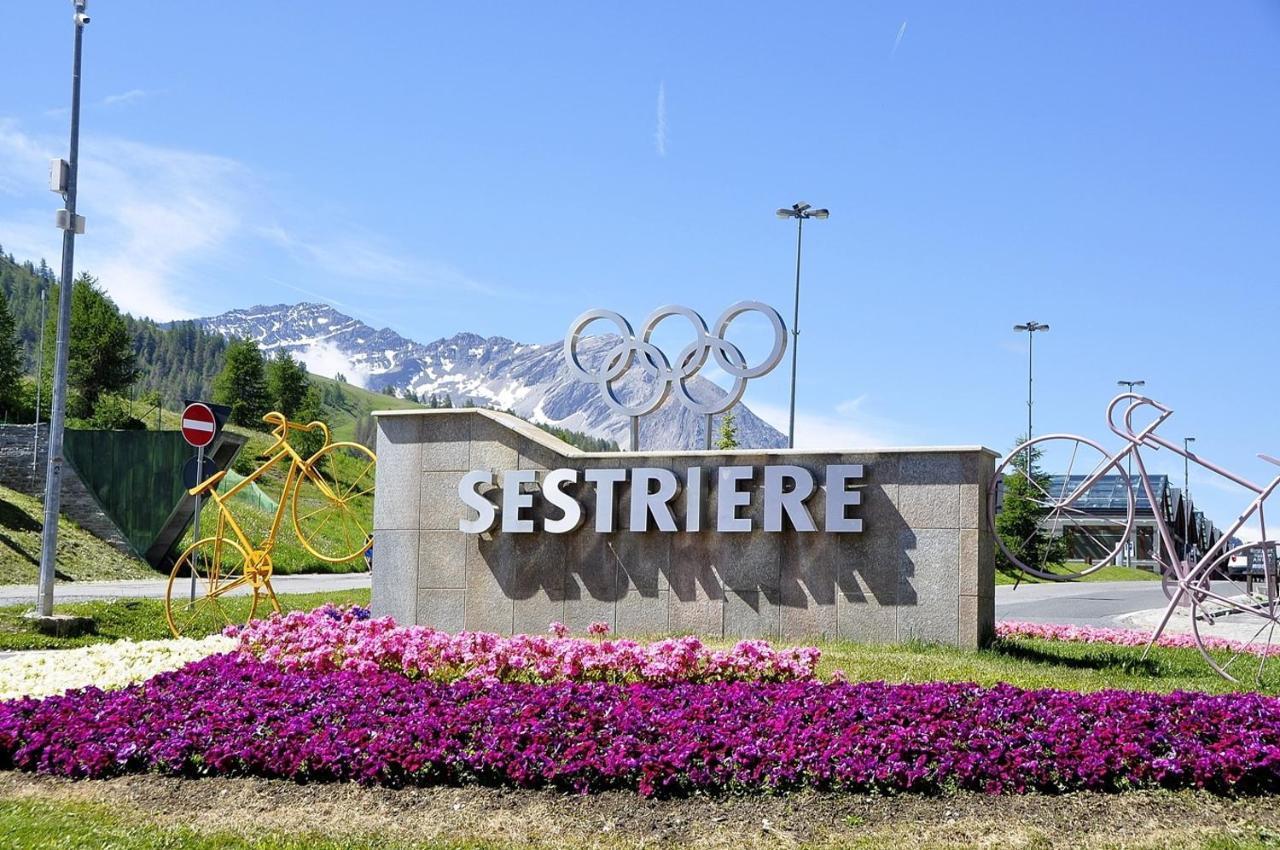 Ferienwohnung Nido Di Cloe Colle Colle Sestriere Exterior foto
